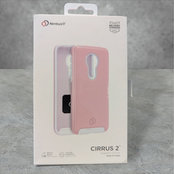 Other - W3. Nimbus9 CIRRUS 2 Case for Moto G7 Power‎ - In Rose Gold, Mount Ready, Qi